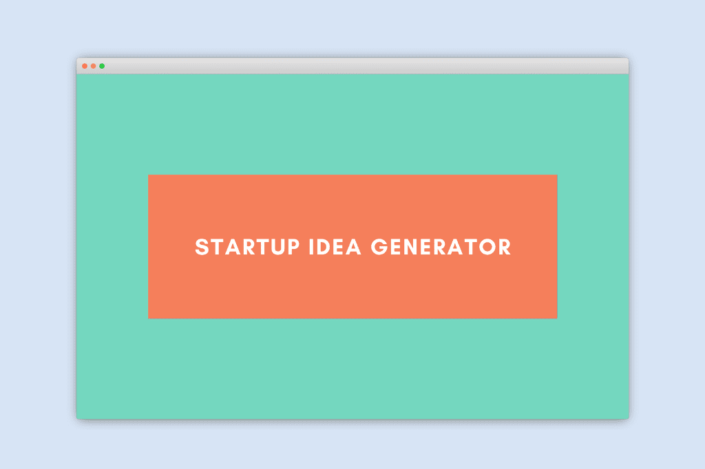 Startup Idea Generator