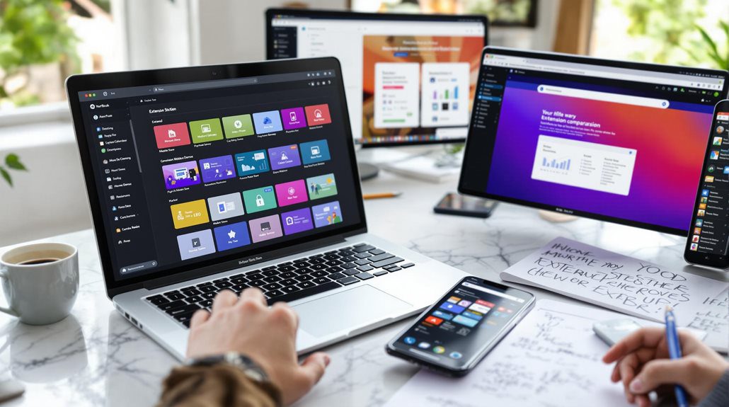 optimize theme and extensions