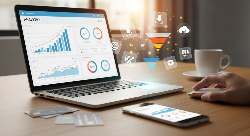 track analyze optimize grow