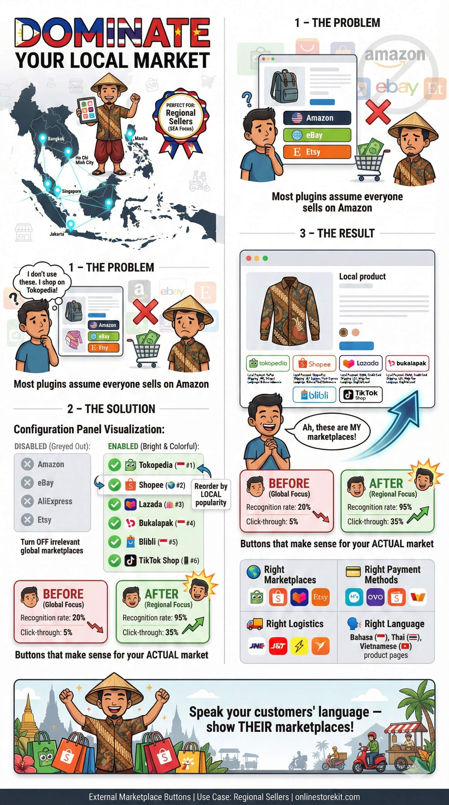 External Marketplace Buttons Use Case 4 Regional Focus