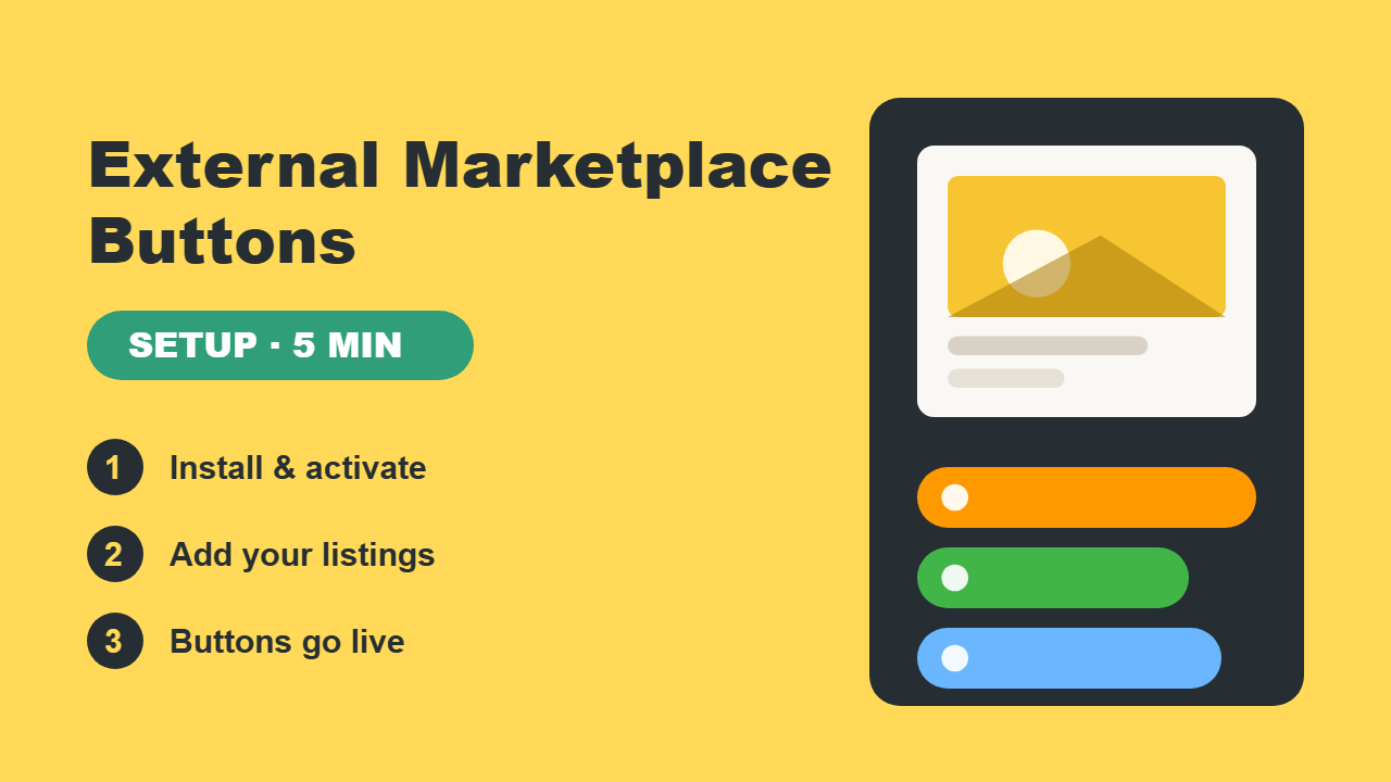 External Marketplace Buttons setup title