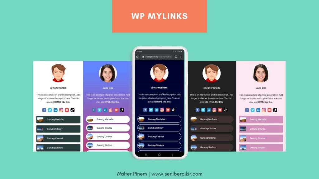 WP MyLinks Youtube Thumbnail