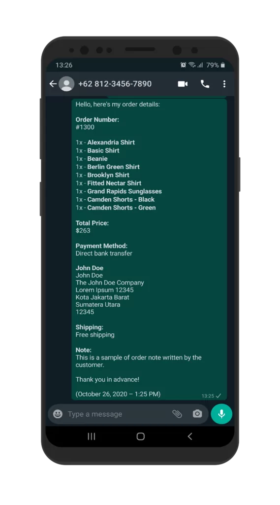 checkout oneclick