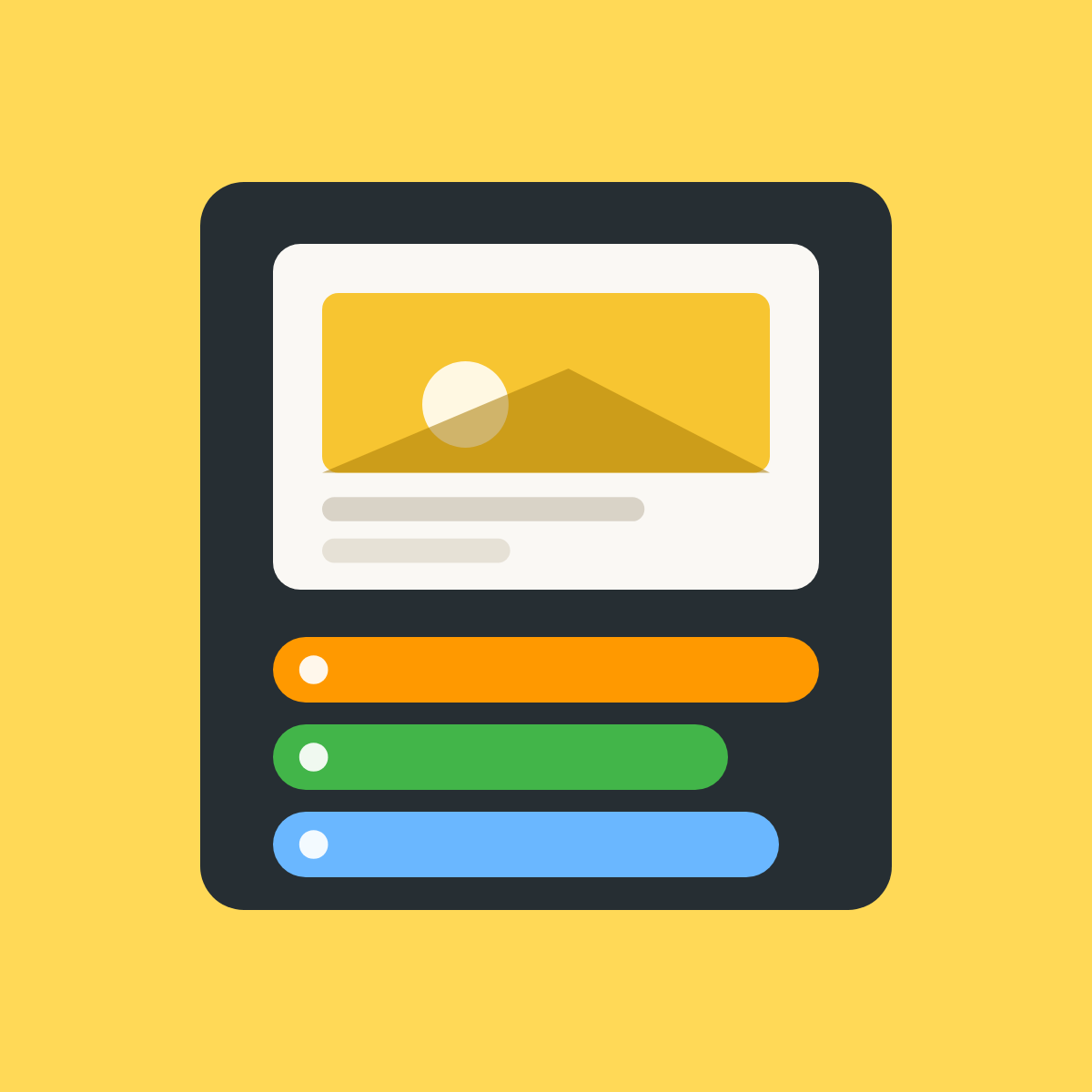 External Marketplace Buttons product card square